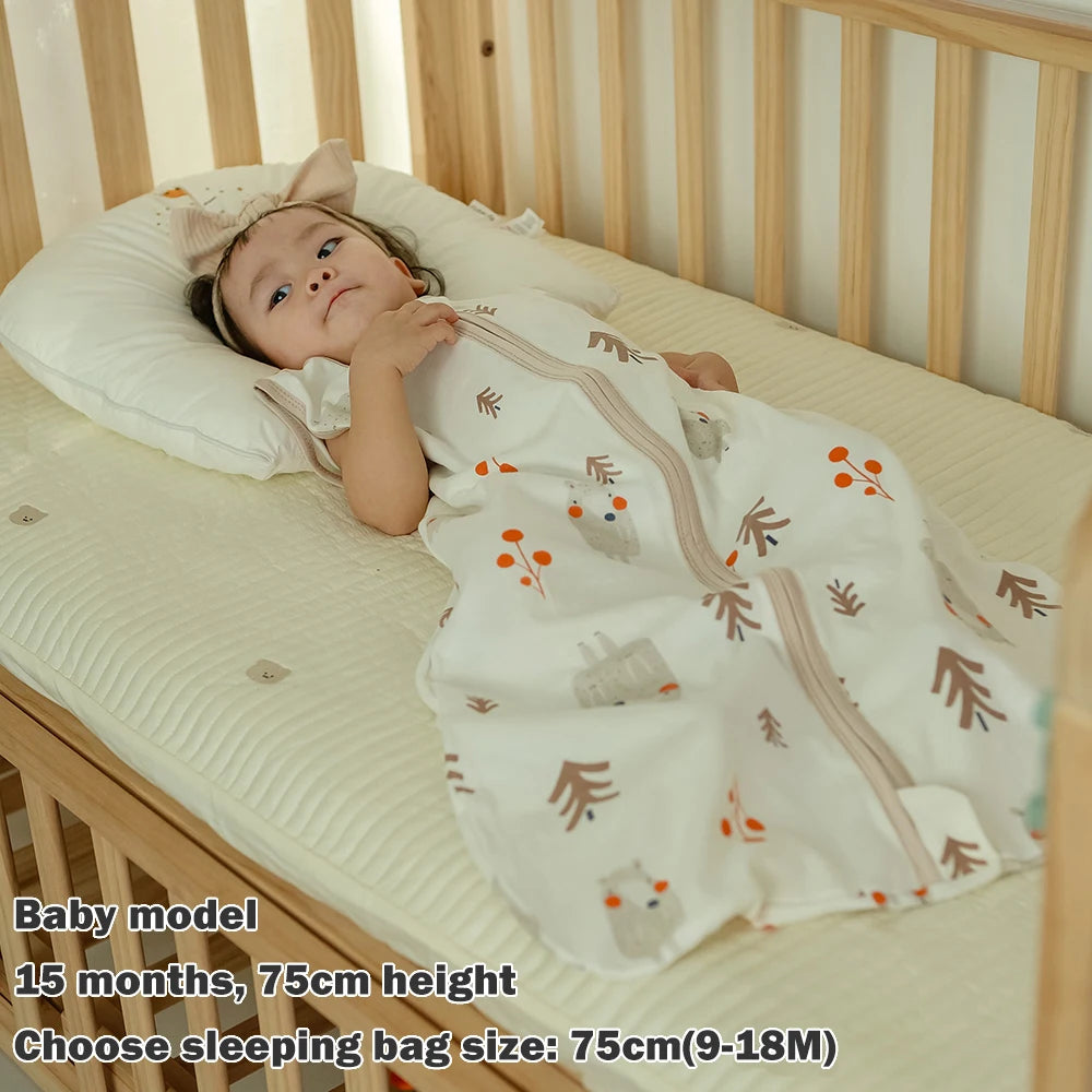 Baby Sleeping Bag 3-18Months 100% Cotton